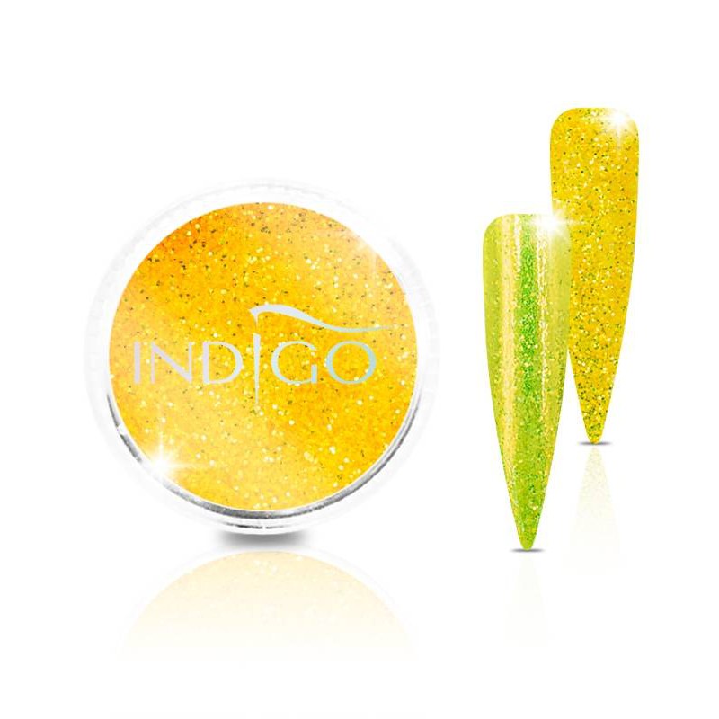 Pixel Effect Neon Yellow