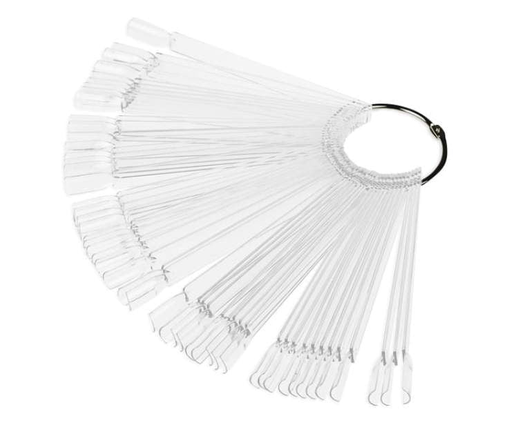 Nail Chart Clear - 48 pcs