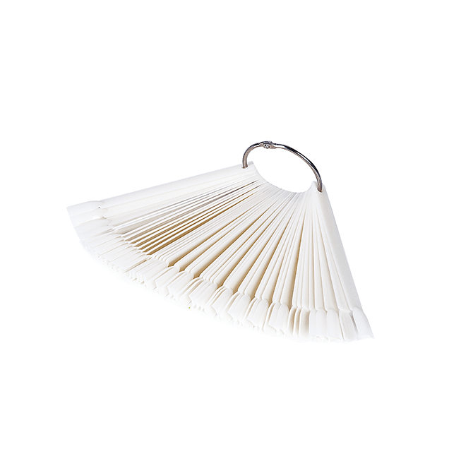 Nail Chart on ring - Natural (48stk)