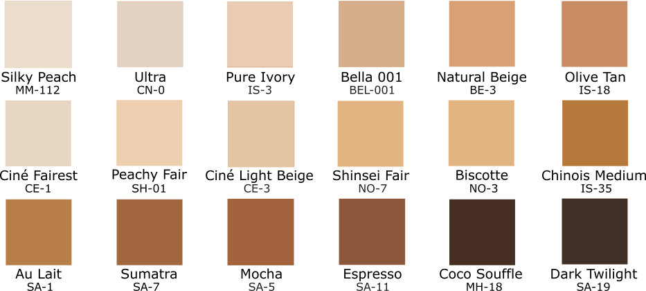 DIVERSE HARMONY MATTEHD FOUNDATION PALETTE