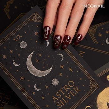 Astro Silver límmiði