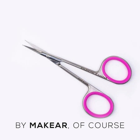 Makear x Staleks PRO SMART 41 - Professional Cuticle Scissors SE-41/3 with Curved Blades