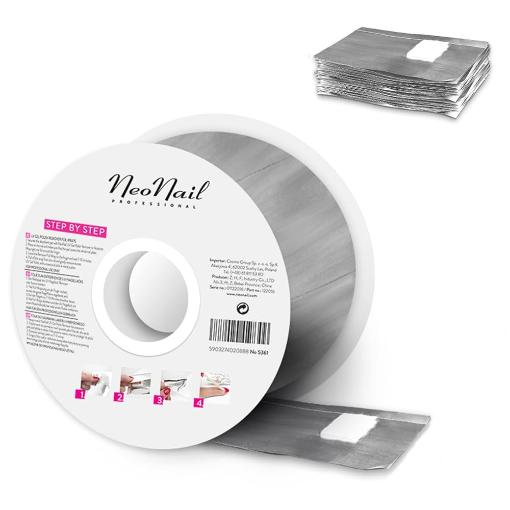 Nail Foil Wrap In Roll 250stk