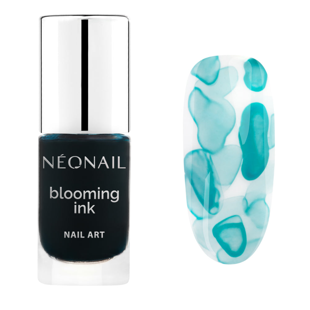 Blooming Ink - Turquoise
