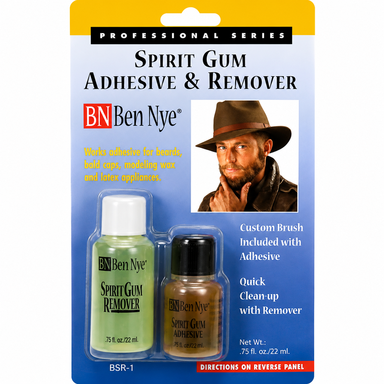 Spirit Gum Adhesive/Remover pakki