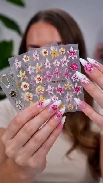 3D Nail stickers 02