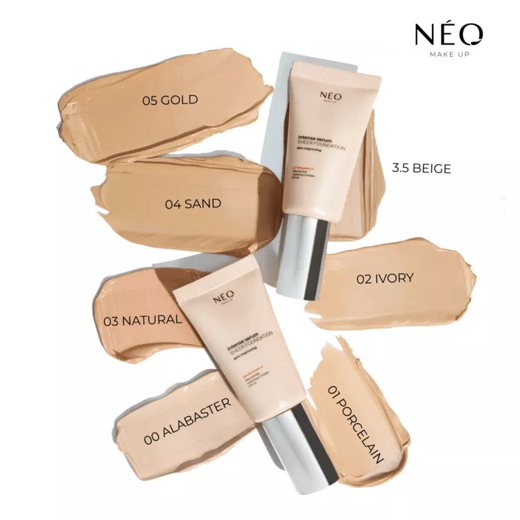 Sheer Foundation: 01 PORCELAIN