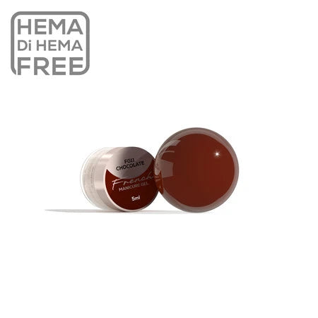 French Manicure Gel - Chocolate