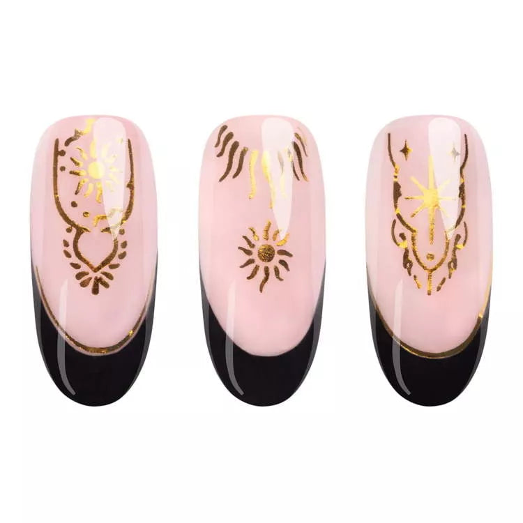 Astro Gold 06 nail stickers
