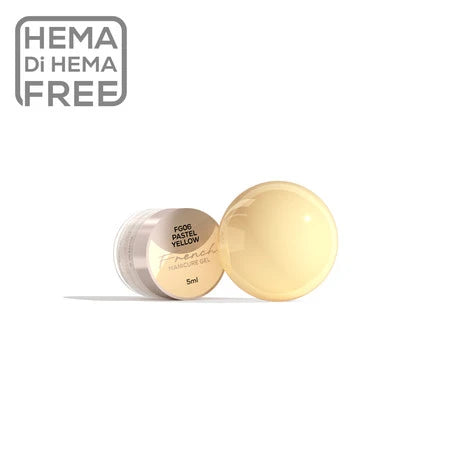 French Manicure Gel - Pastel Yellow