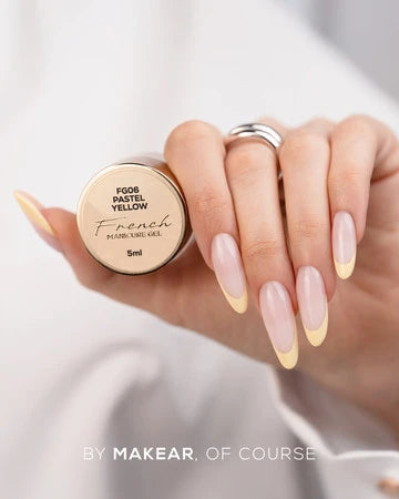 French Manicure Gel - Pastel Yellow