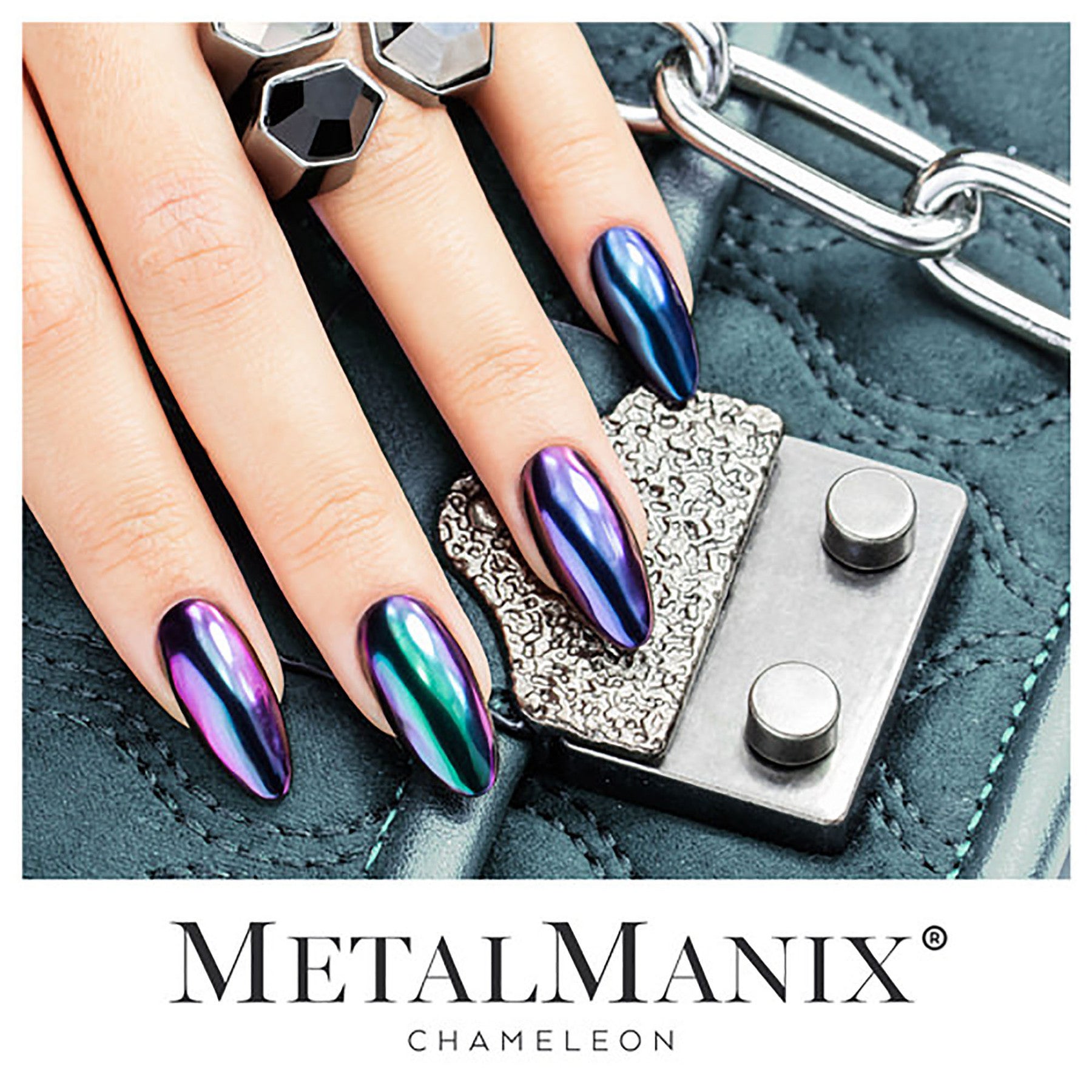 METAL MANIX® CHAMELEON BUTTERFLY