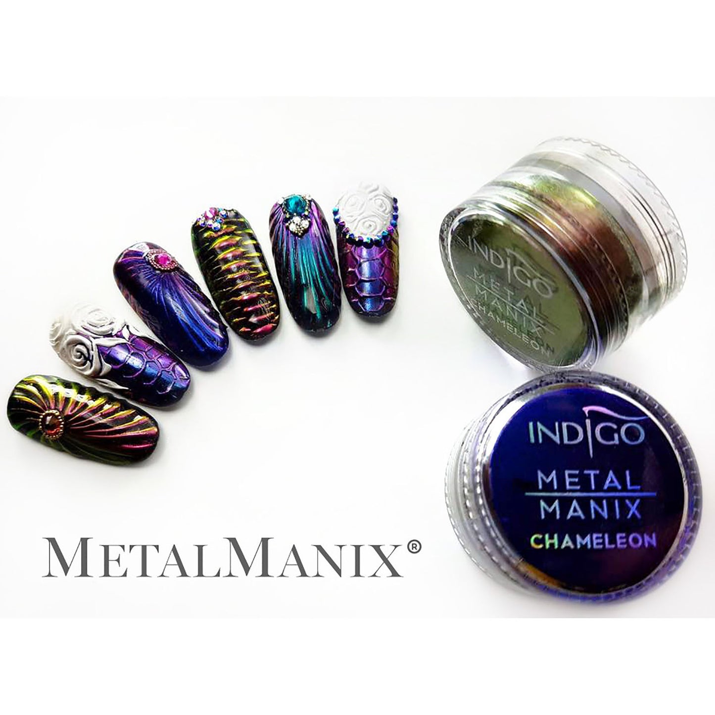 METAL MANIX® CHAMELEON BUTTERFLY