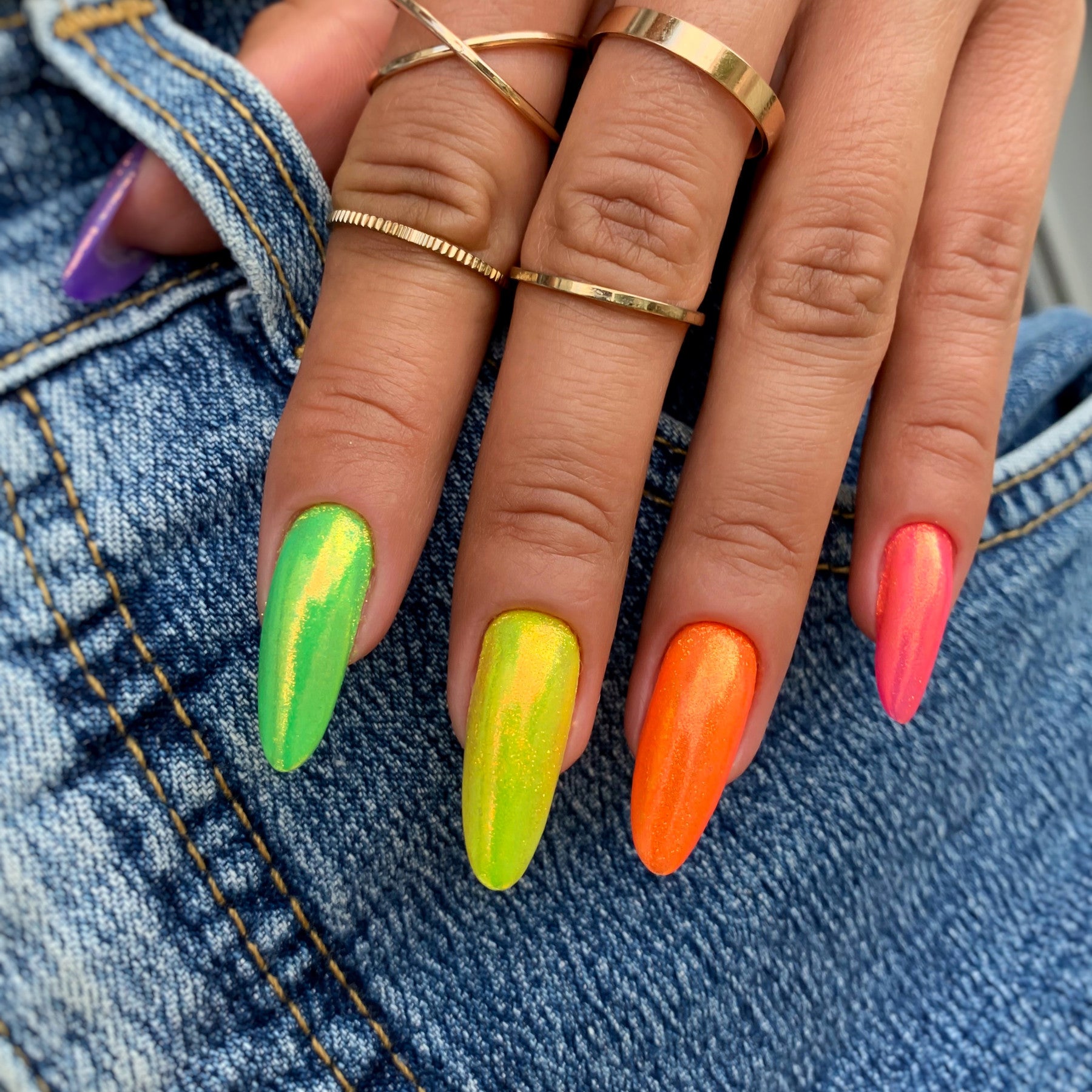 MERMAID EFFECT NEON YELLOW