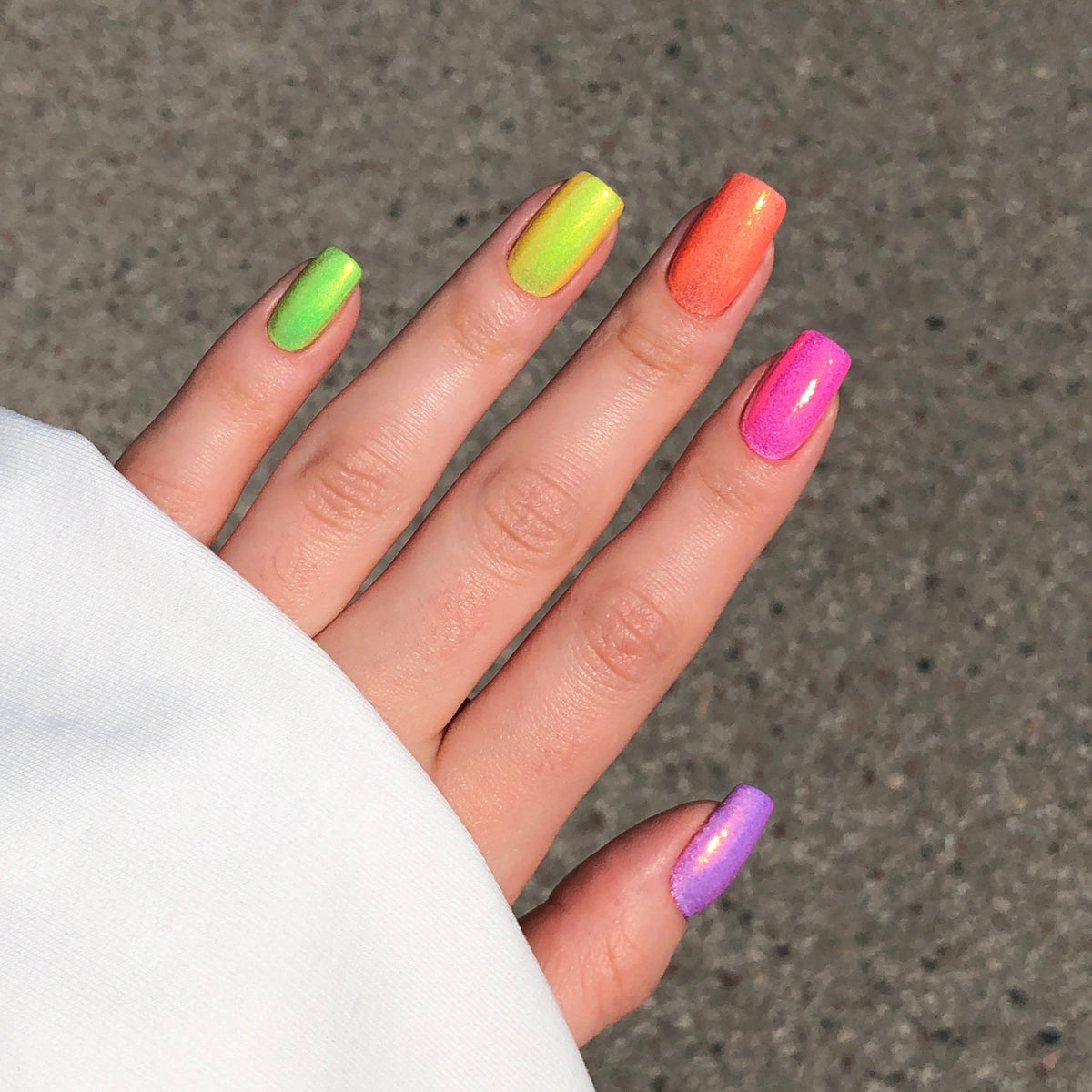 MERMAID EFFECT NEON YELLOW
