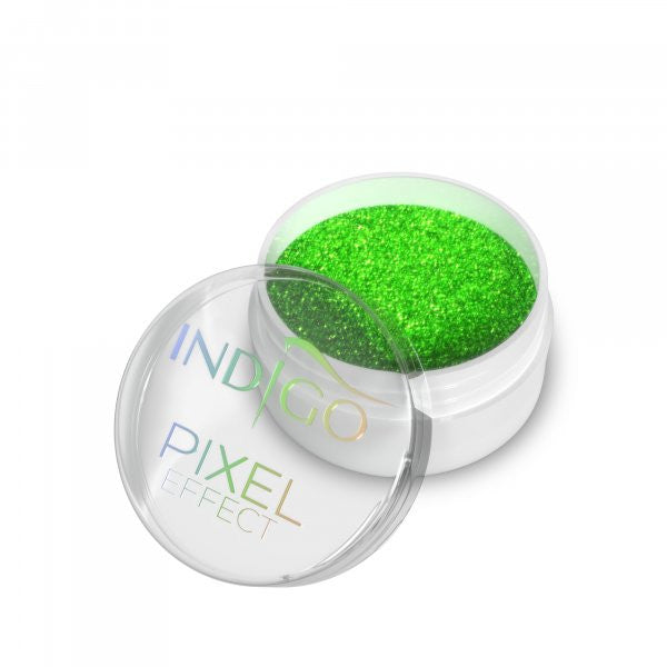 Pixel Effect Neon Green
