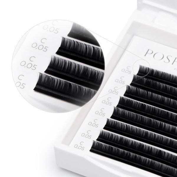 SILK Volume Lashes, Black, C, 0.05