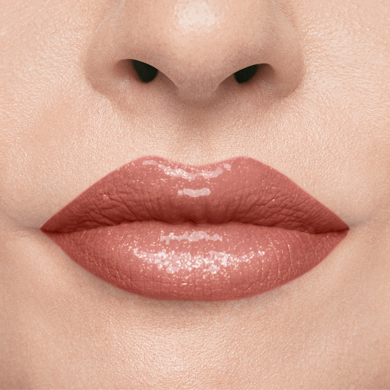 Bling Effect Lipgloss - Hazelnut