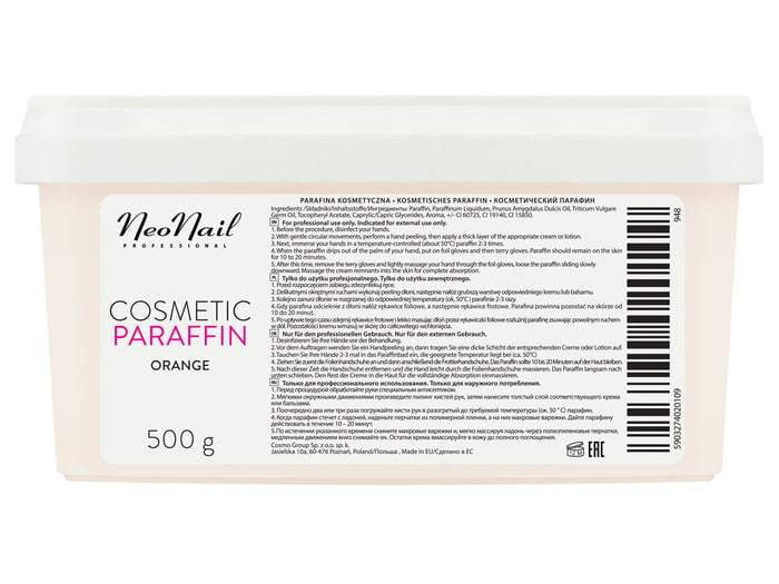 Paraffin Wax 500g Orange