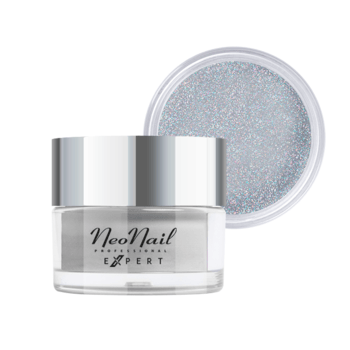 Titanium Dip Powder NN EXPERT 20 g - Silver Confetti