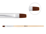 Wooden Brush for Gel No.8