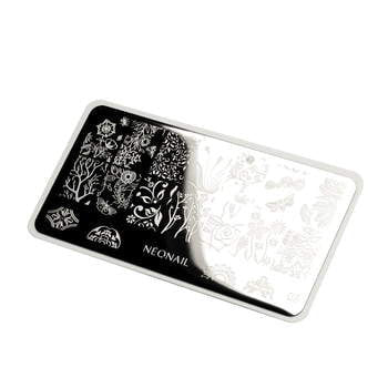 Stamping plate 09