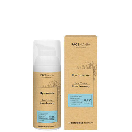 Hyaluronate moisturizing face cream