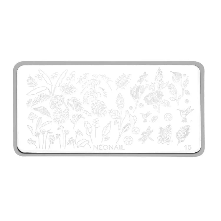 Stamping plate 16
